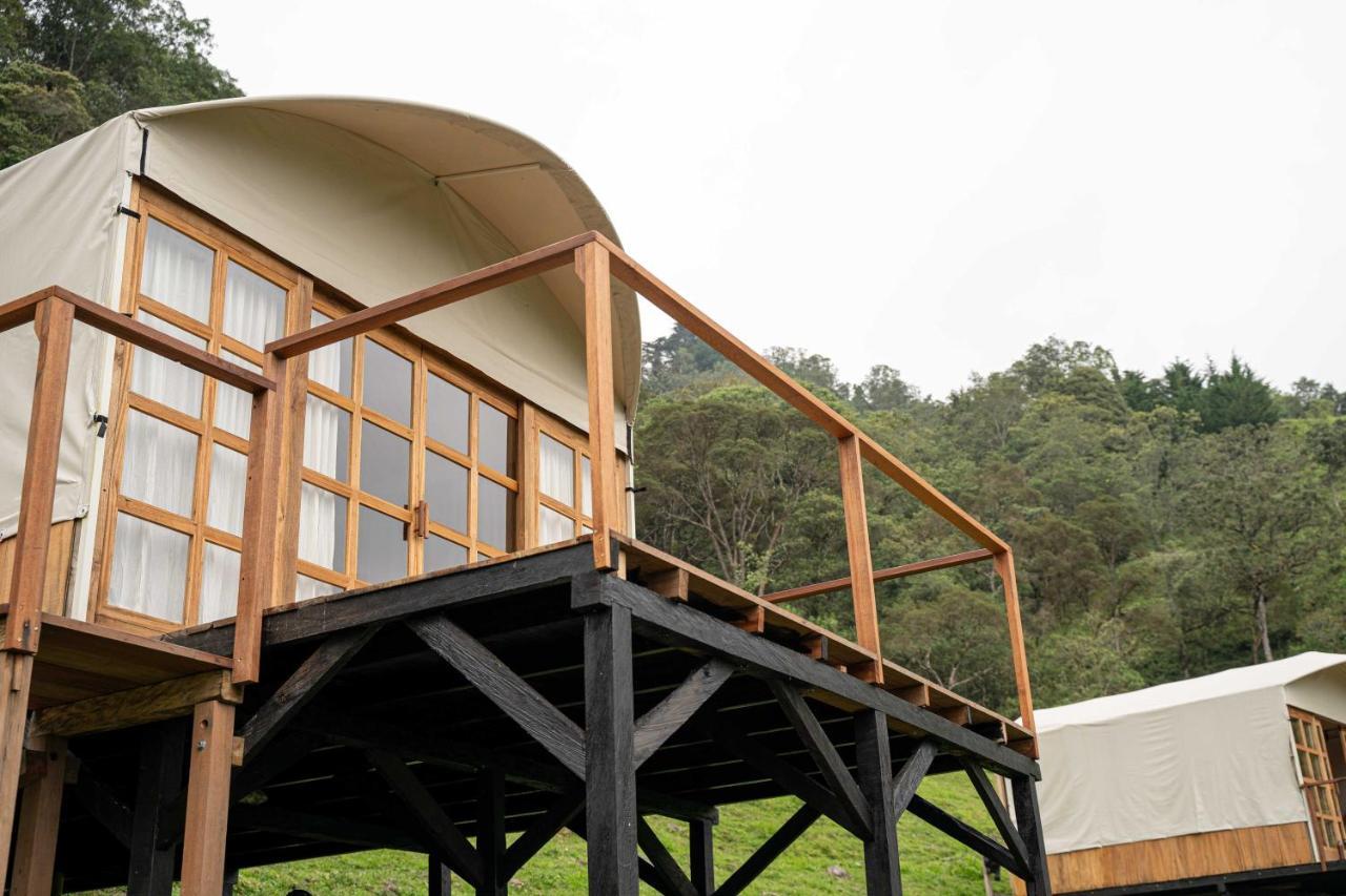 Birdglamping Los Arboles Glamping Hotel Salento Exteriör bild